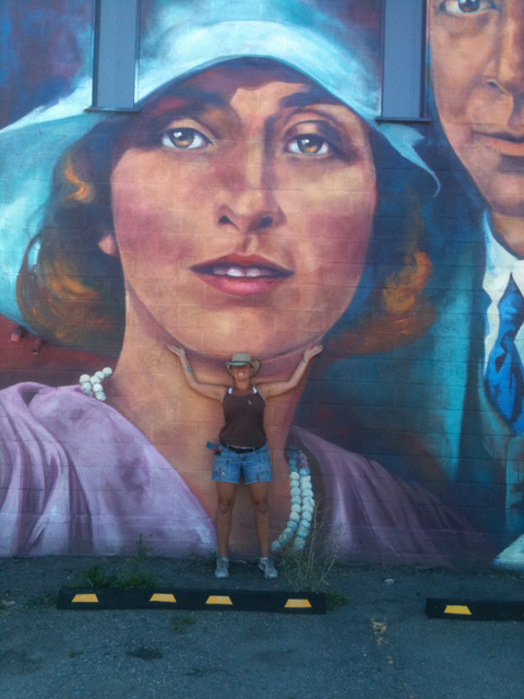 Stand with Sveva